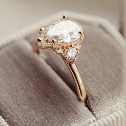 Designer Prong Set Wedding Ring