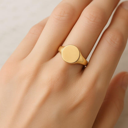 Diamond-Cut Heart Initial Letter Ring Real 10K Yellow Gold 14K Solid Gold Initial Necklace Personalized Letter Charm Gifts for Mom