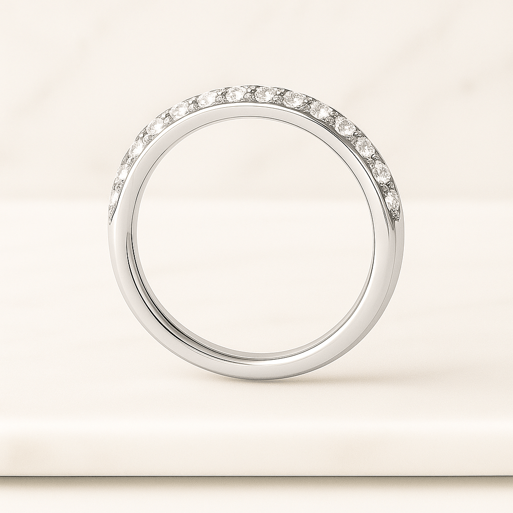 Pear Cut Lab Grown Diamond Bridesmaid Ring  Two Stone Eco Friendly Diamond You Me Ring