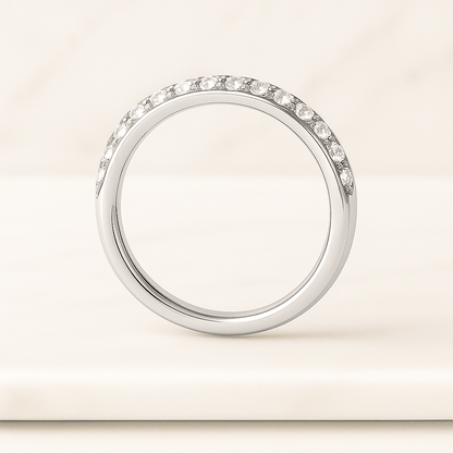 Pear Cut Lab Grown Diamond Bridesmaid Ring  Two Stone Eco Friendly Diamond You Me Ring