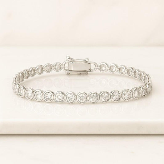 Diamond Bezel Set Bracelet Gifts