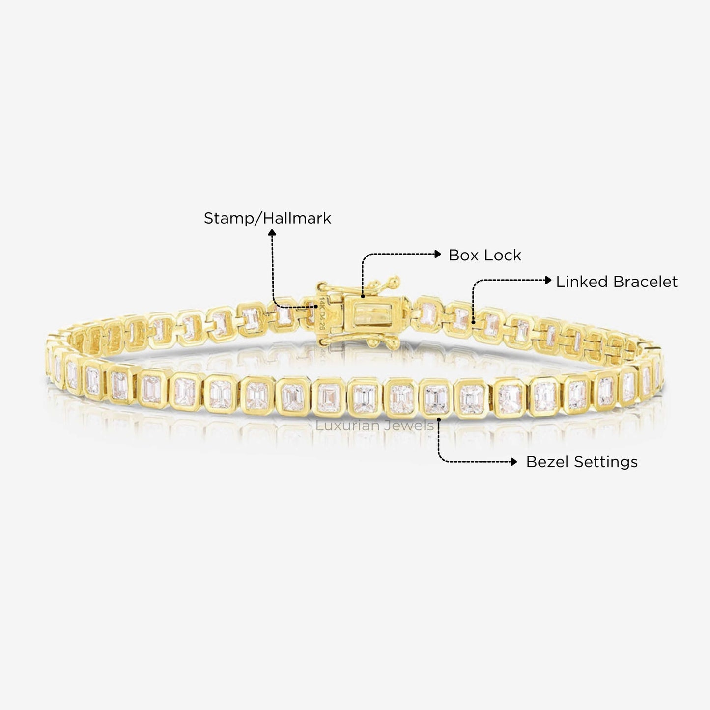 Diamond Bracelet, Gift for Her