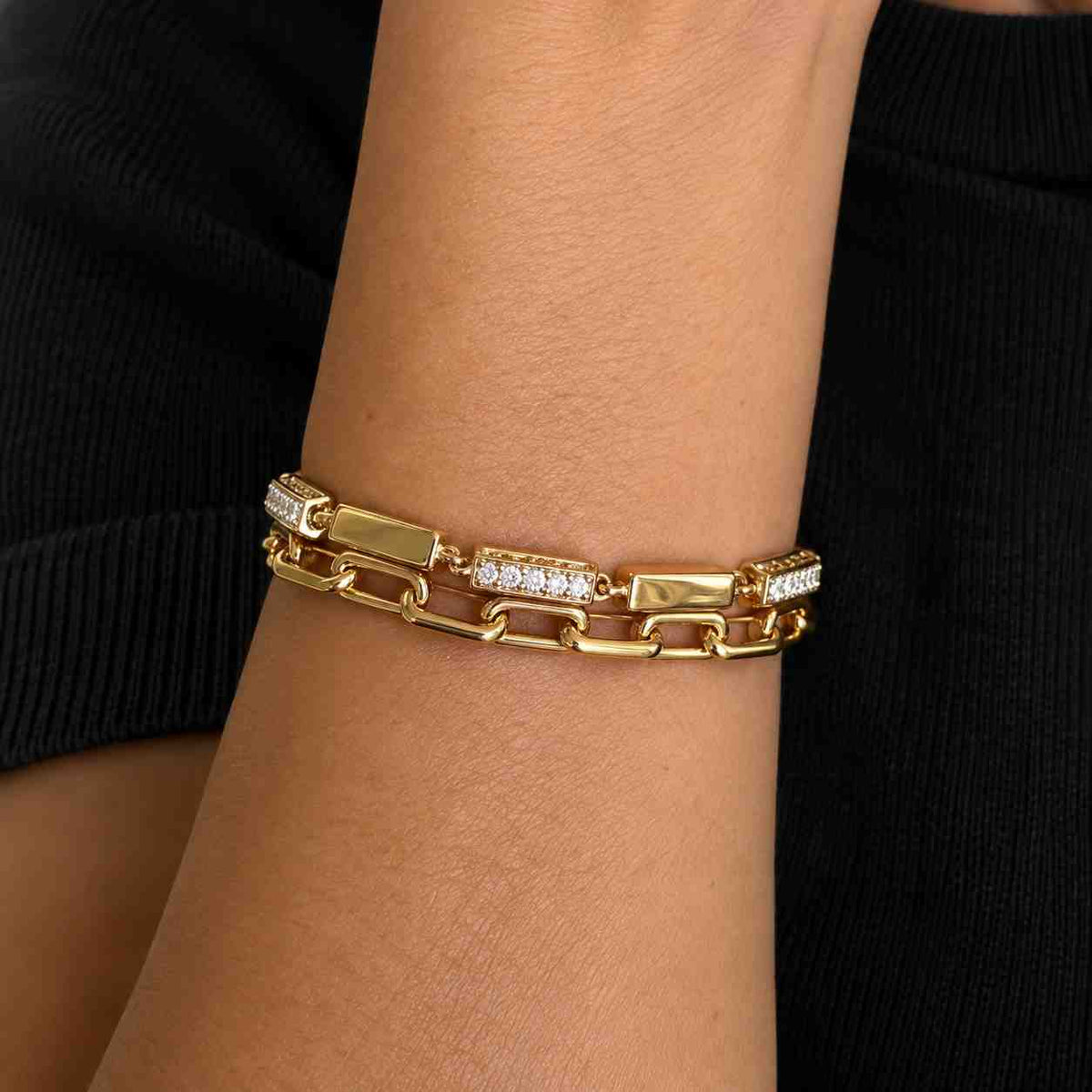 14k Gold Diamond Bracelet, Solid Gold Bracelet, Diamond Bar, Dainty Gold and Diamond Bracelet, Minimalist Bracelet, Wedding Gift, Priscilla
