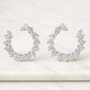Marquise & Pear Lab Grown Diamond Hoop Earrings For Women