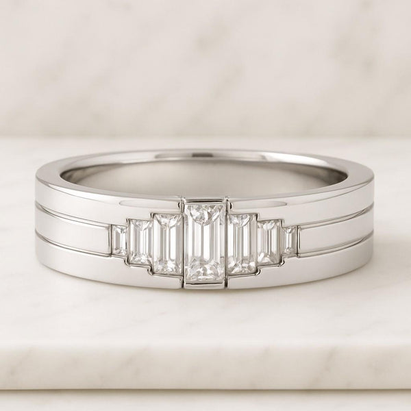 Diamond Eternity Band Statement Ring