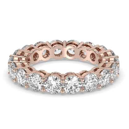 Diamond Half Eternity Wedding Band For Women