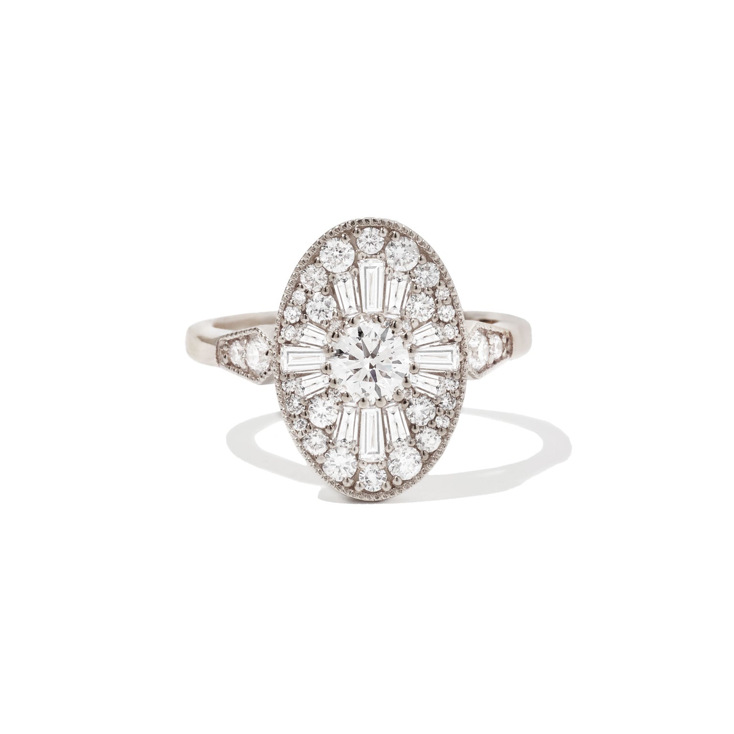  Diamond Jewelry  Vintage Gold Ring