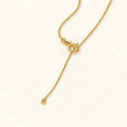 Diamond Necklace 0.70 Ct Lab Grown Diamond Pendant 2 Stone Teardrop Round