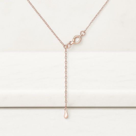 Diamond Necklace 14K Gold Lab Grown Diamond Pendant Minimalist Religious Jewellery Gift