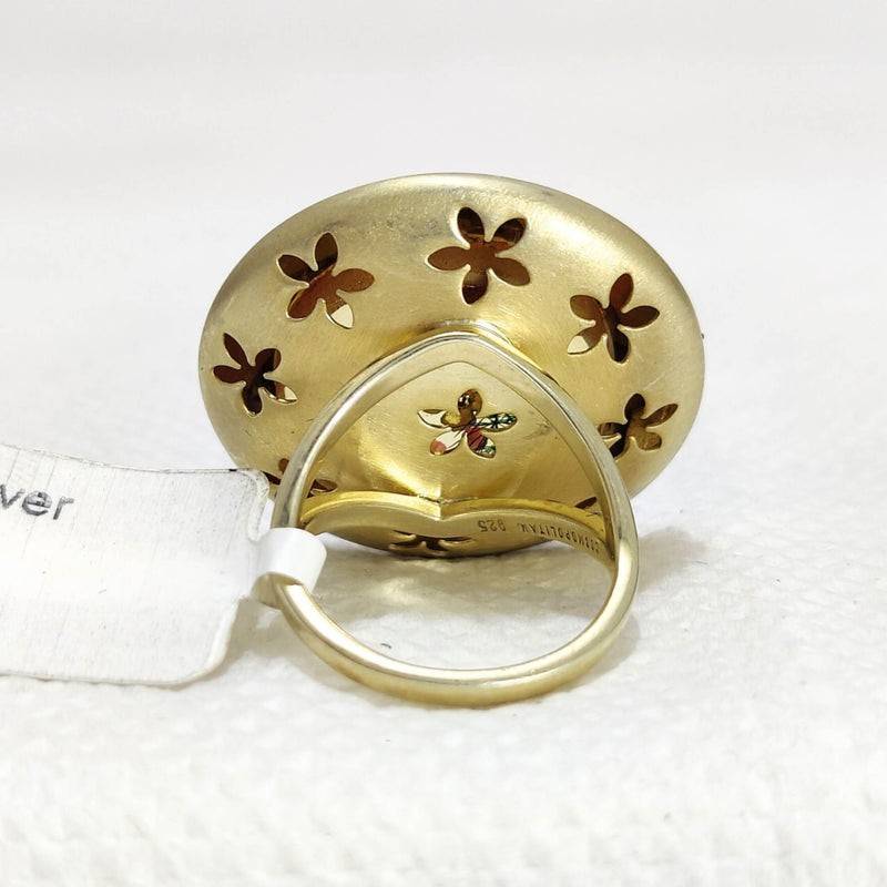 Diamond Oval Engagement Ring Diamond Solitaire Rings for Women Vintage Design East to West Setting Ring Dainty Anniversary Ring Gift for Her