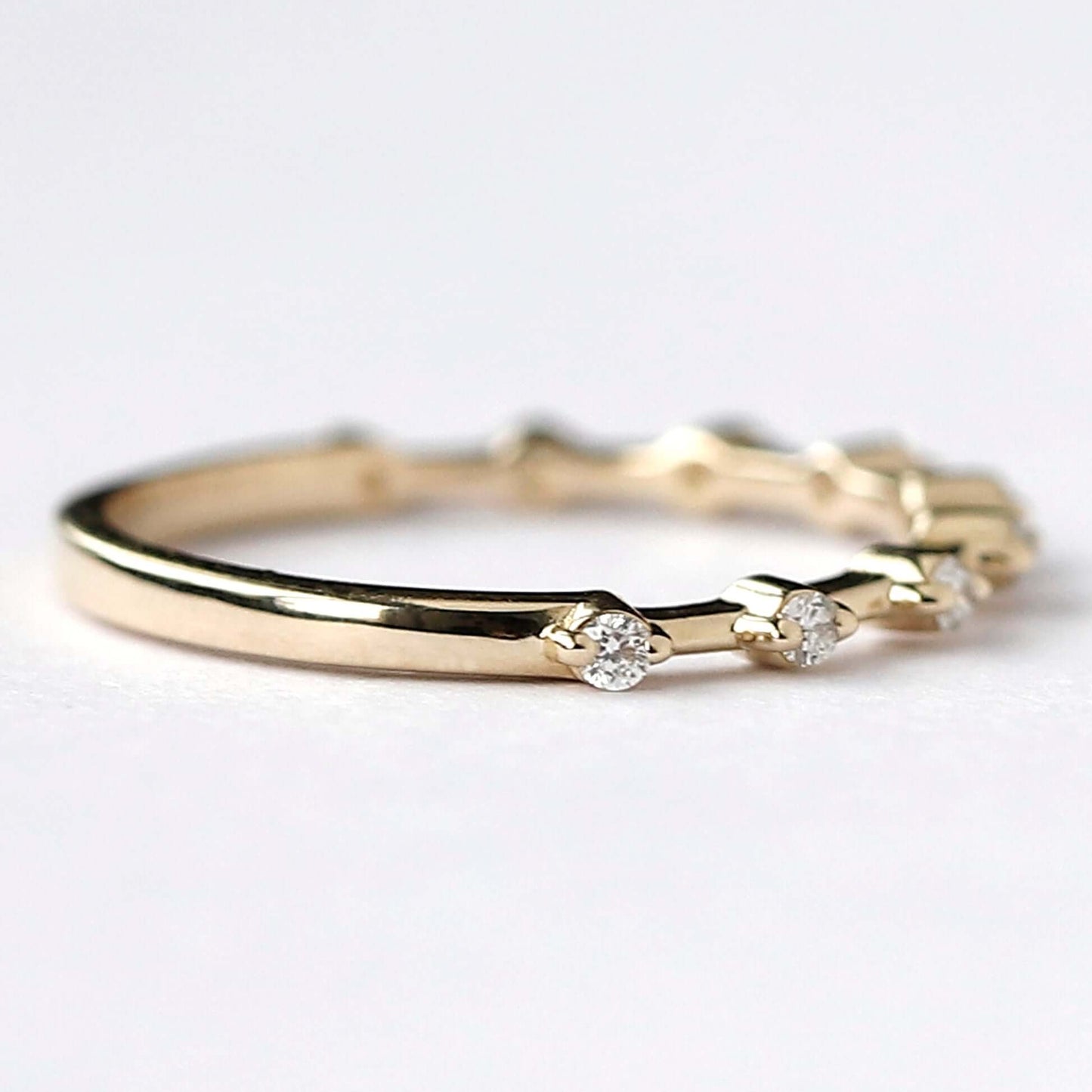 Diamond Pave Wedding Ring