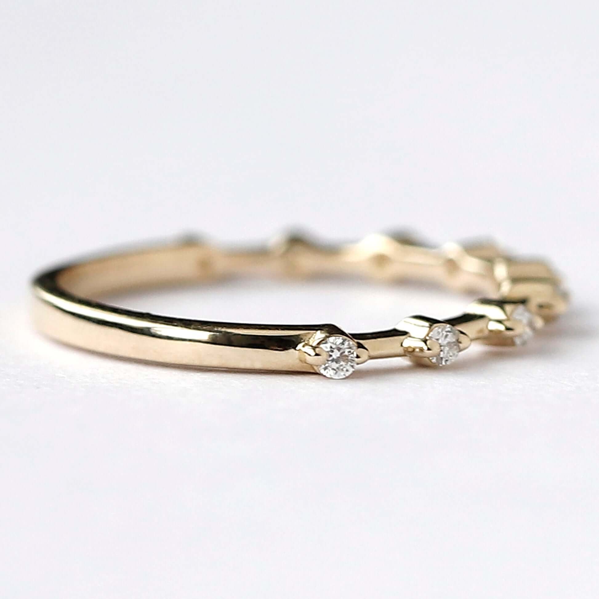 Diamond Pave Wedding Ring