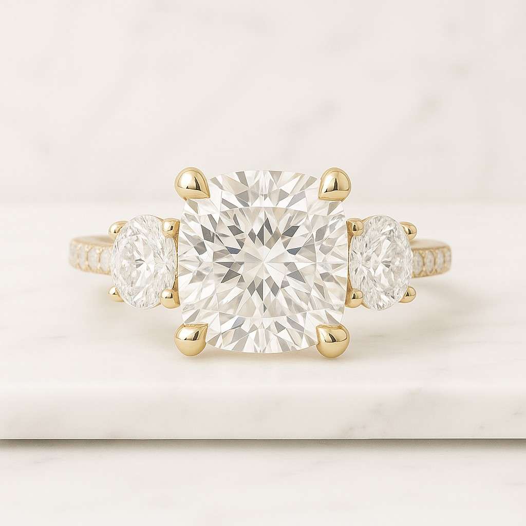 Diamond Ring  Diamond Solitaire Ring  Solitaire Diamond Ring  Promise Ring  Simple Diamond Ring  Thin gold Band Ring  Stacking Ring