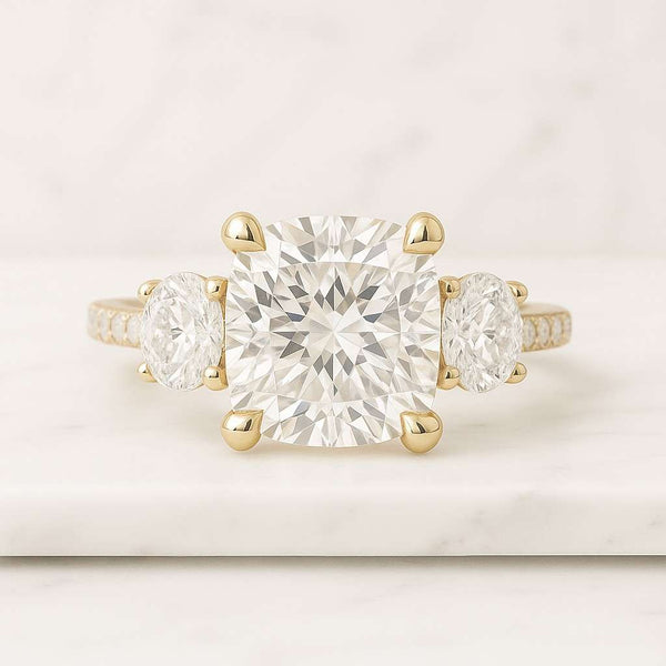 Diamond Ring  Diamond Solitaire Ring  Solitaire Diamond Ring  Promise Ring  Simple Diamond Ring  Thin gold Band Ring  Stacking Ring