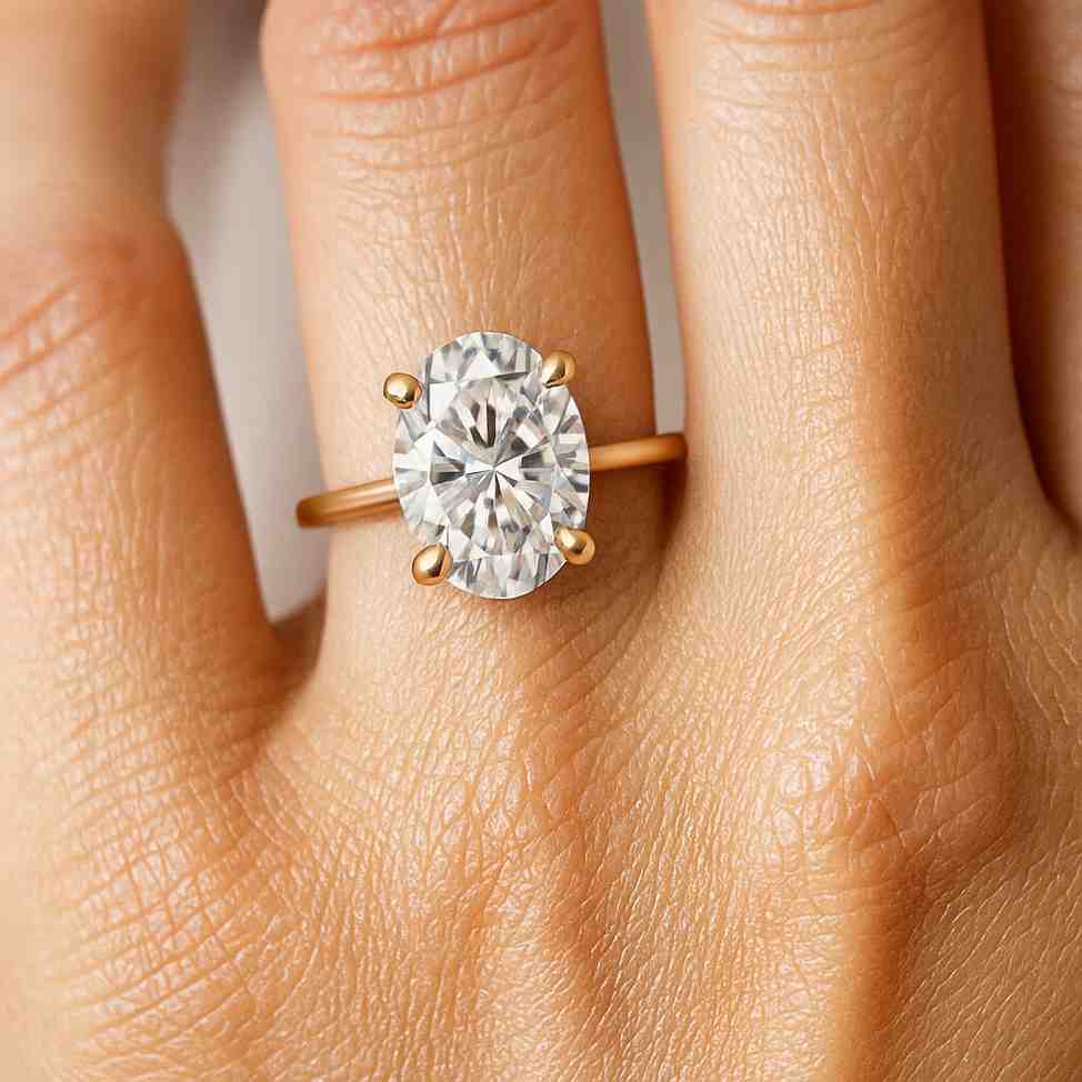 Diamond Ring Tiny Diamond Engagement Ring  Diamond Solitaire Ring  Women Promise Ring  Solid Gold Diamond Band 14k Princess Cut Ring
