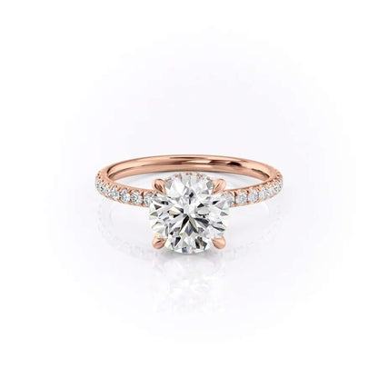  Diamond Simulated Ring Duo