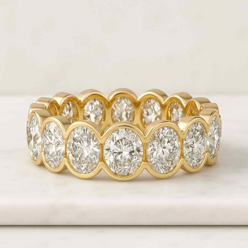 Diamond Solitaire Ring  14k Solid Gold Dainty Diamond Engagement Ring  Simple Thin Diamond Band Ring