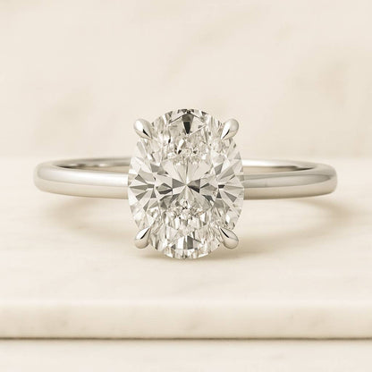 Diamond Stacked Wedding Ring Set Best Anniversary Gift for Wife