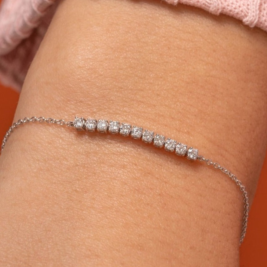 Diamond Tennis Bracelet For Daughter