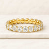 Round Diamond Eternity Band For Her