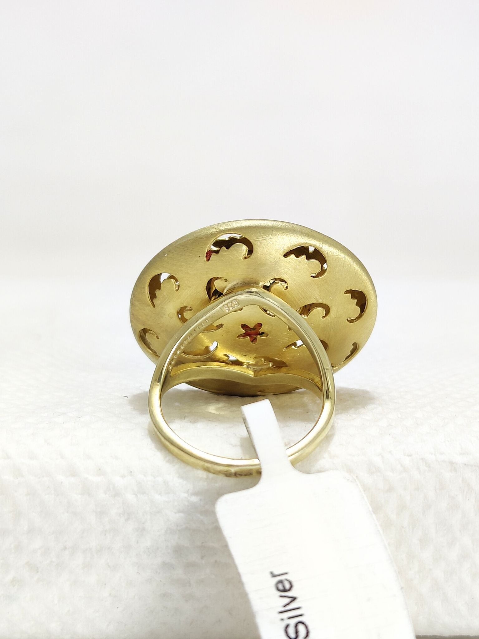 Dired Flower Resin Ring, Birth Anniversary Gift For Her