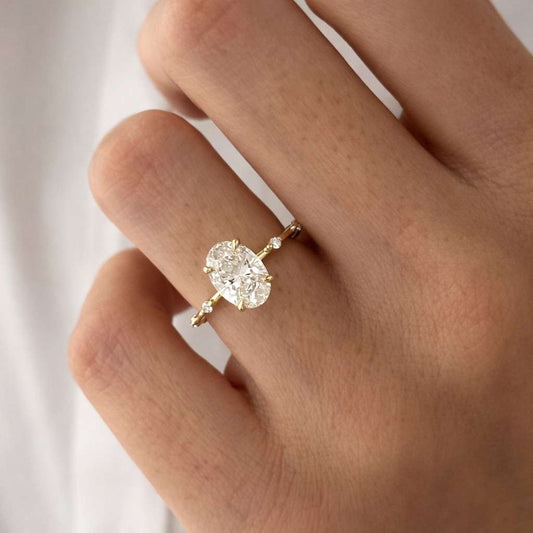  Distance Pave Setting Ring 