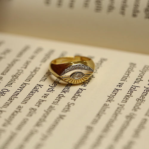 East-West Set Anniversary Ring