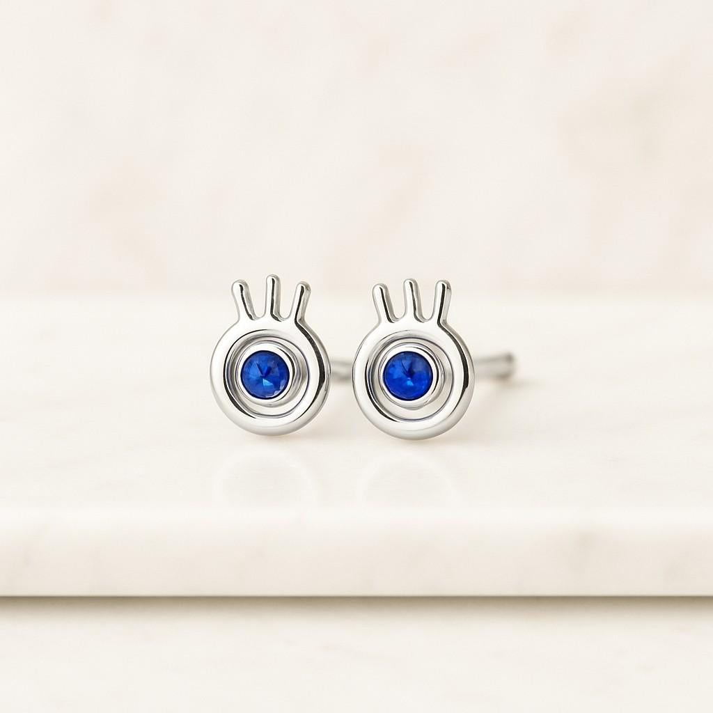 Elegant 0.15 CT Lab Grown Diamond Star Stud Earrings in 14K Gold