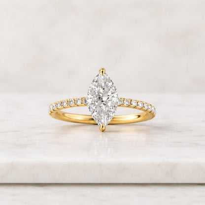 marquise ring engagement ring solitaire ring gold ring pave ring thin band ring statement ring bridal ring promise ring women ring