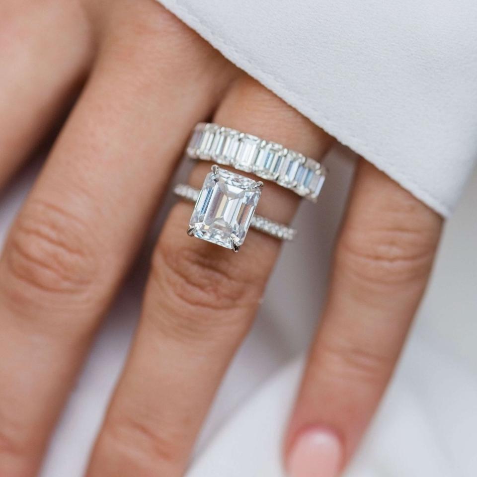 Emerald Cut Rings