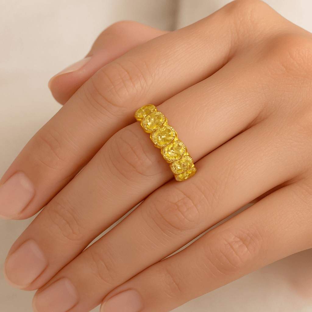 Emerald Cut Diamond Engagement Ring Genuine Lab Grown Diamond Ring Halo & Pave Setting Diamond Ring IGI Certified Diamond Anniversary Ring
