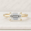 0.50 TO 2.00 CT Emerald Diamond Solitaire Ring