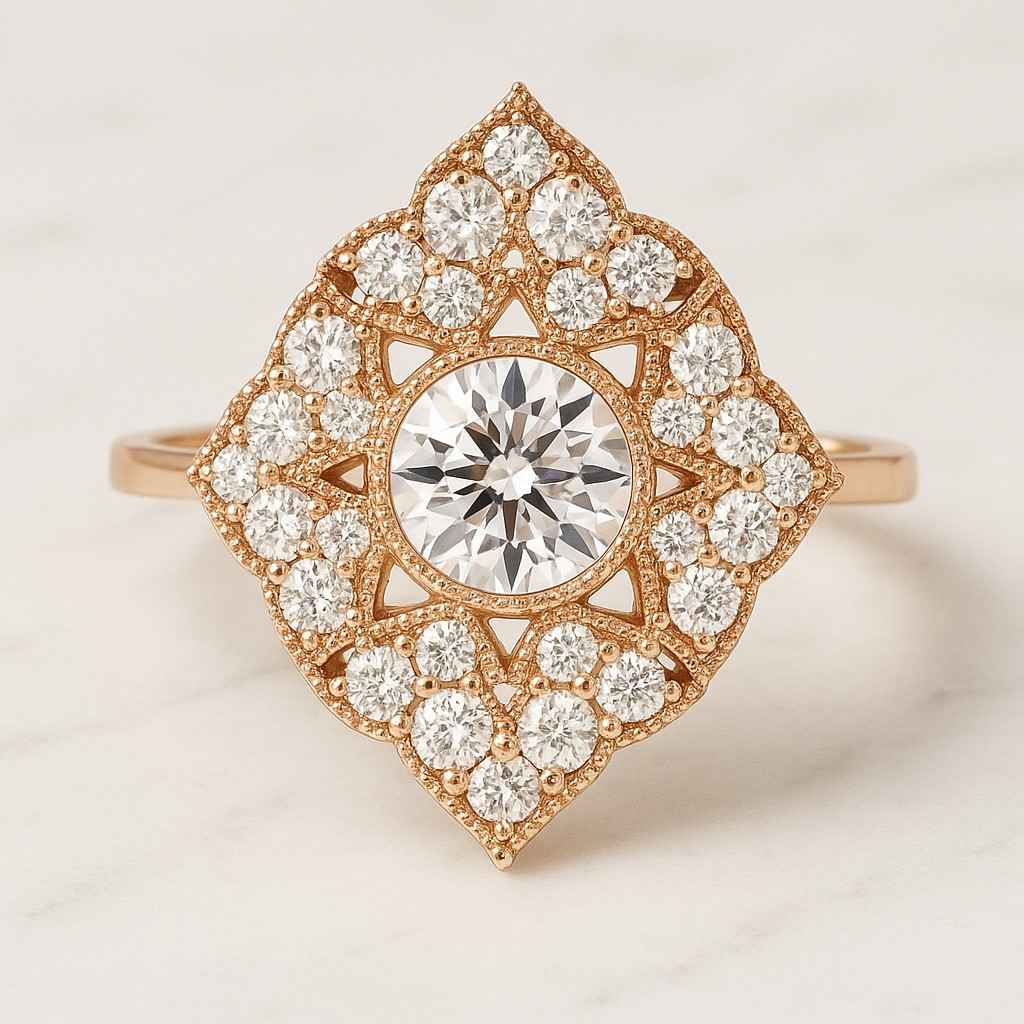 Emerald Cut Moissanite Signet Ring Bezel Set Minimalist Gold Silver Statement Ring