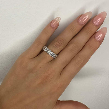 Emerald Cut Wedding Ring