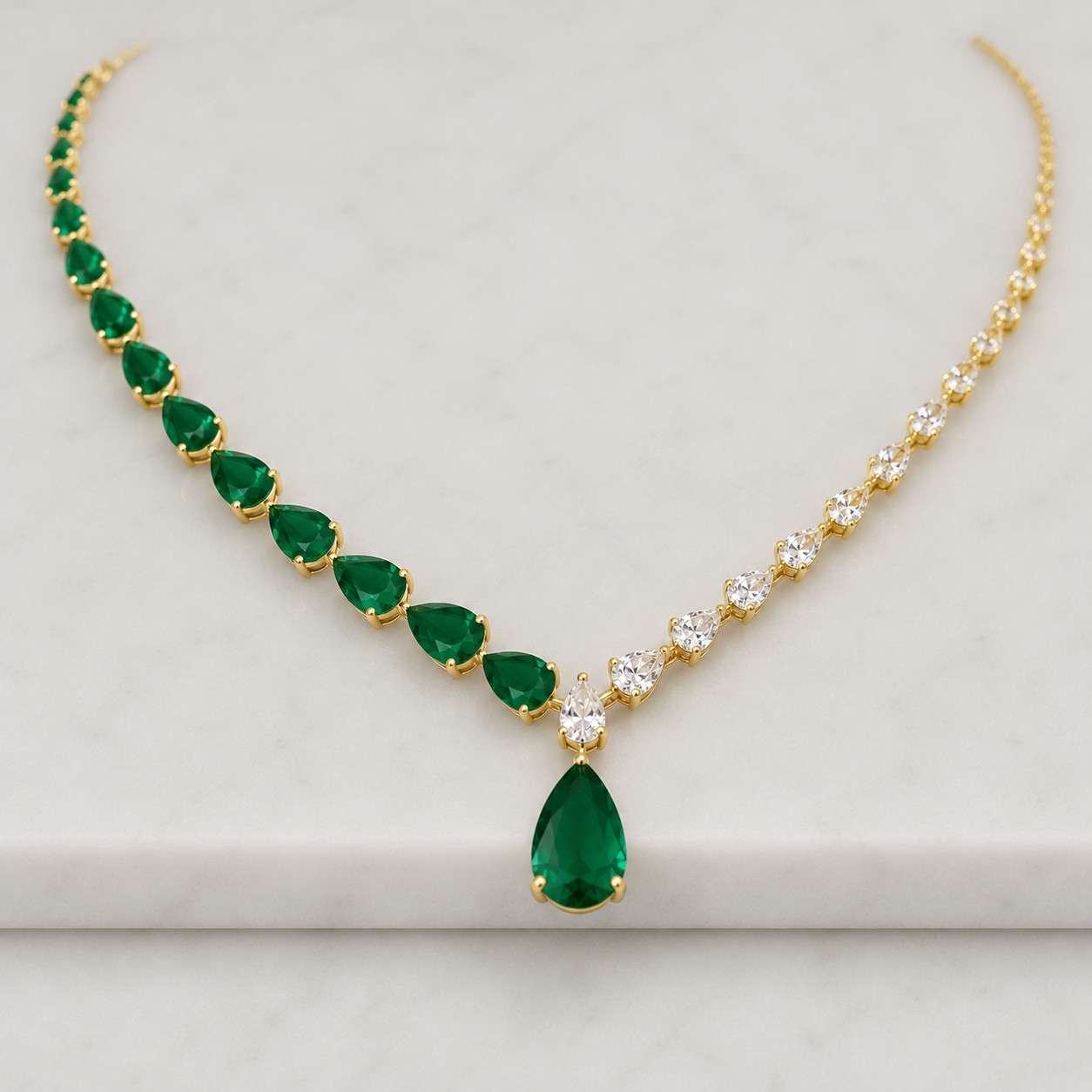 emerald drop earrings sterling silver, genuine lab emerald dangle earring, jewellery gifts