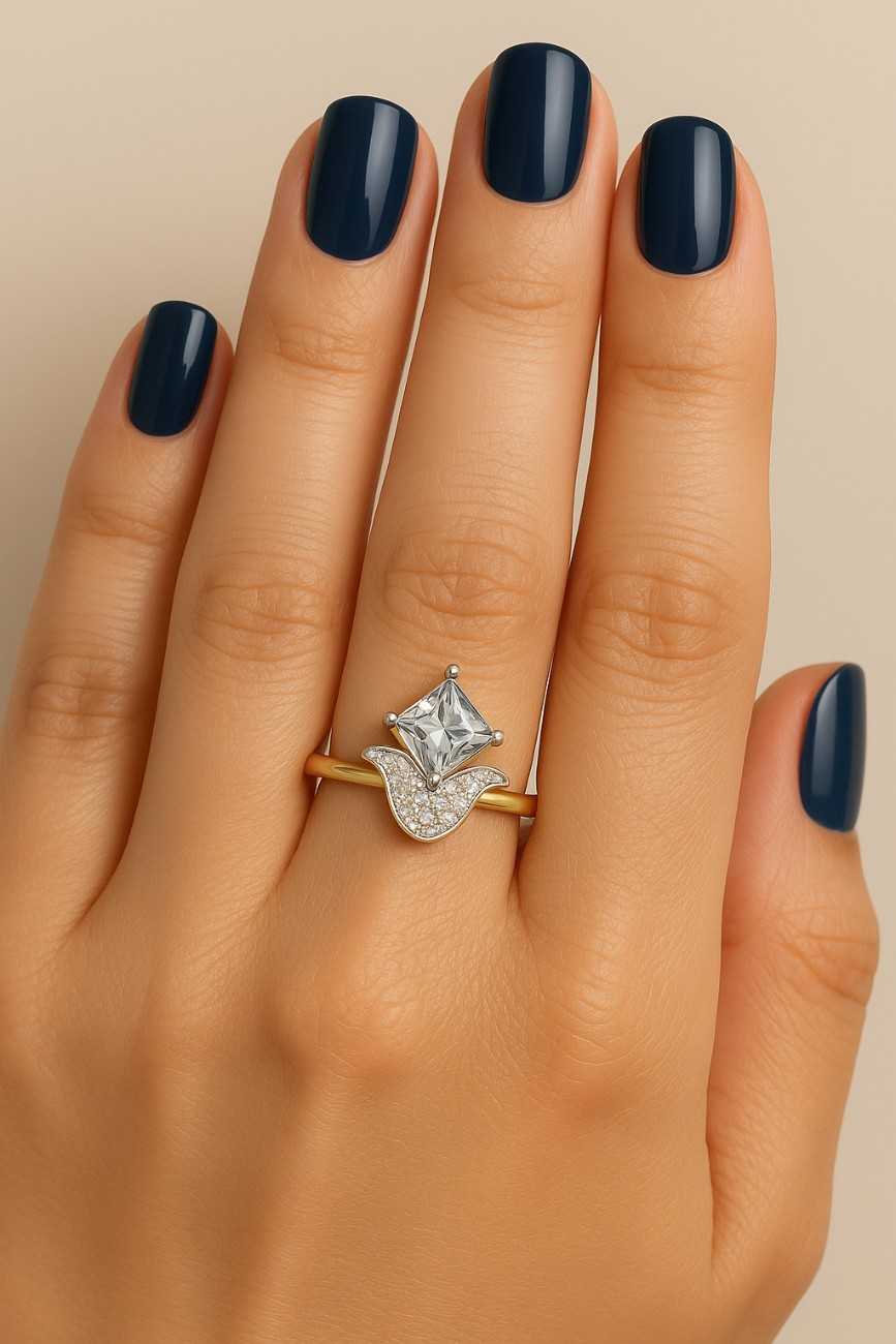 Engagement Band Real Lab Grown Diamond Band Full Eternity Ring