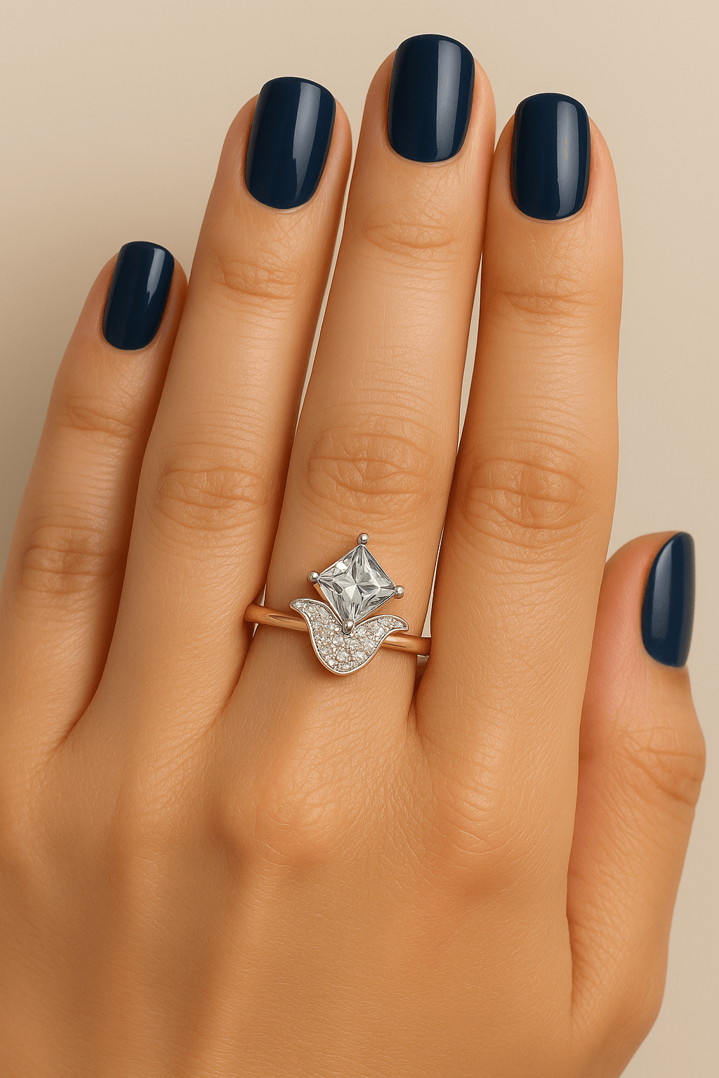 Engagement Band Real Lab Grown Diamond Band Full Eternity Ring