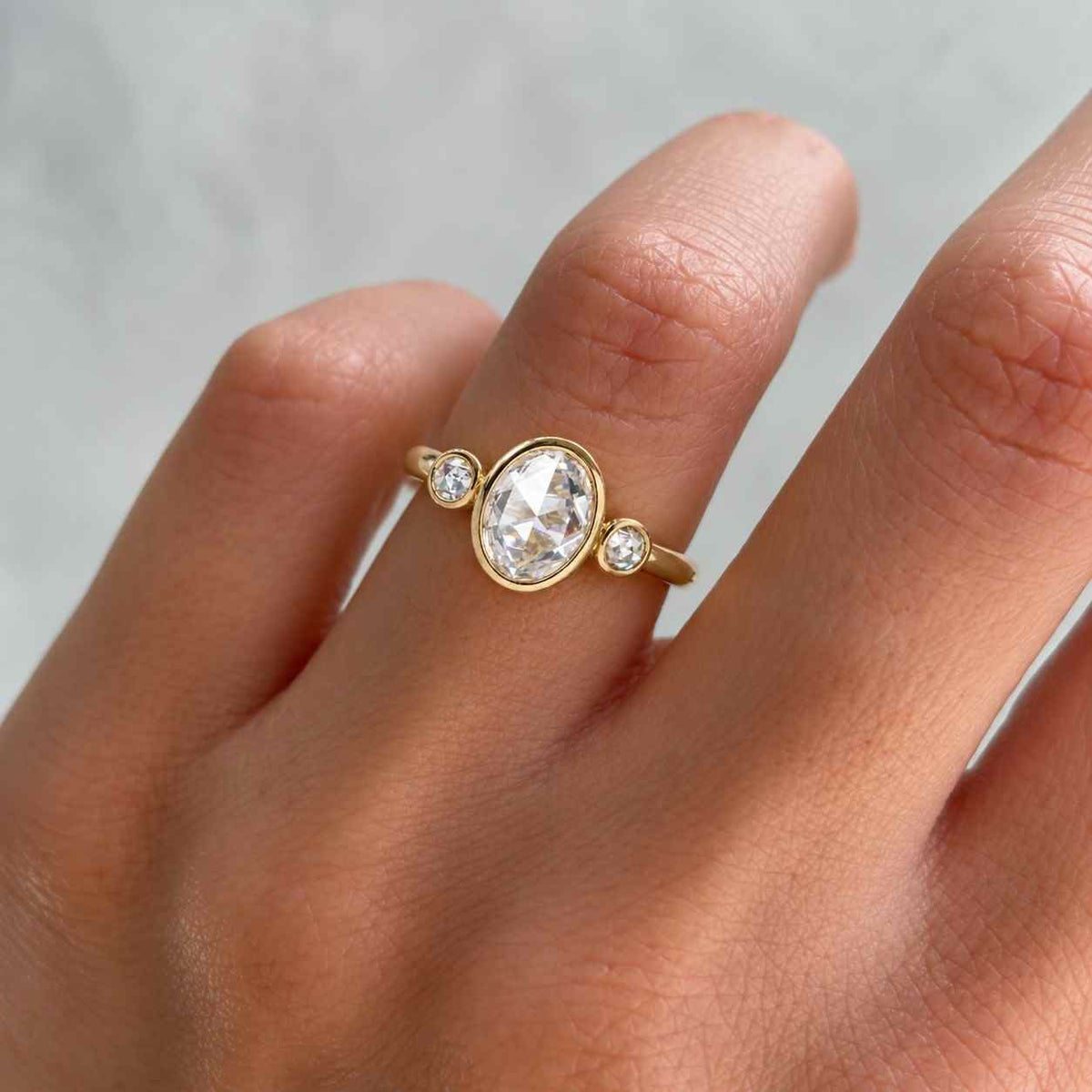 oval three stone engagement ring,2.50 tcw oval cut lab grown diamond ring,wedding ring for women,trilogy ring for her,anniversary gift ring
