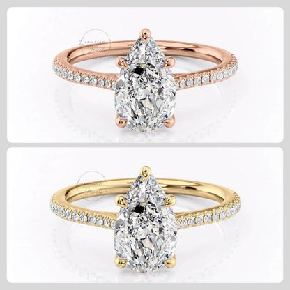 Engagement Ring, 5 Claw Prong Set