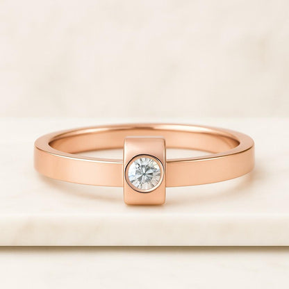 Engagement Ring, Wedding Ring for Her, Oval Shaped Certified 0.5 to 2.0 CT Oval Cut Lab Grown Diamond Proposal Ring Solid Gold Jewelry Ring
