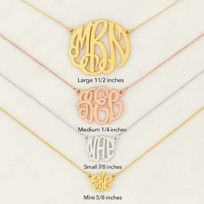 Engraved Name Birthstone Necklace Ring Pendant Necklace Daily Necklace