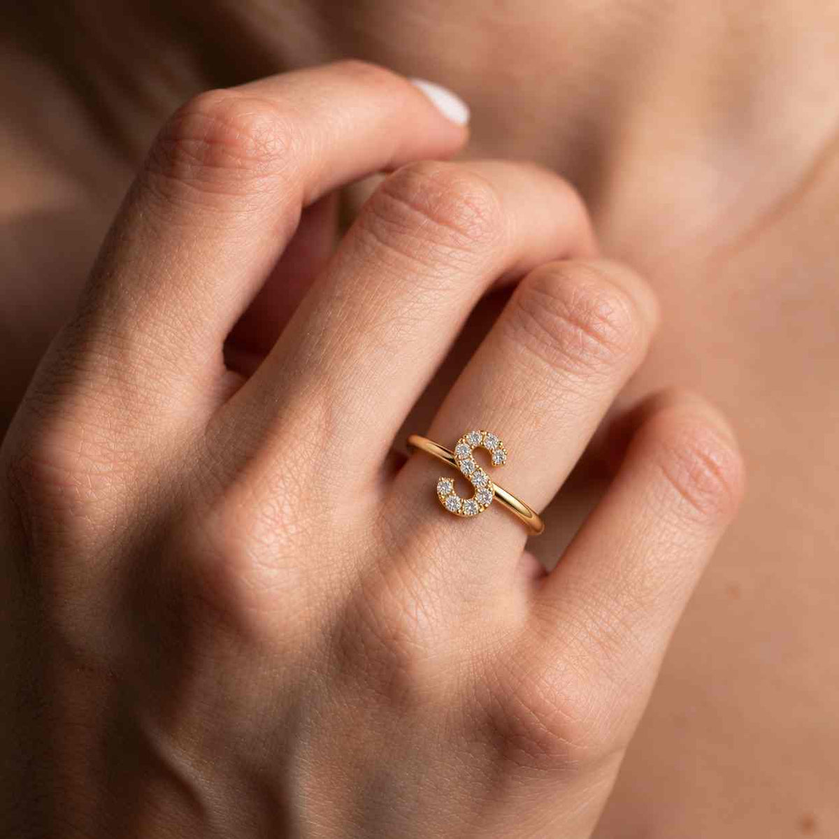 Eternity Ring - Brilliant Diamond Band, 14K/18K Solid Gold | Slim | CVD | 18 Stones | Handmade
