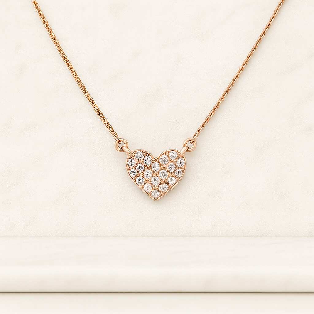 Everyday Necklace Pave Circle Pendant Pave Diamond Disc Necklace 925 Sterling Silver