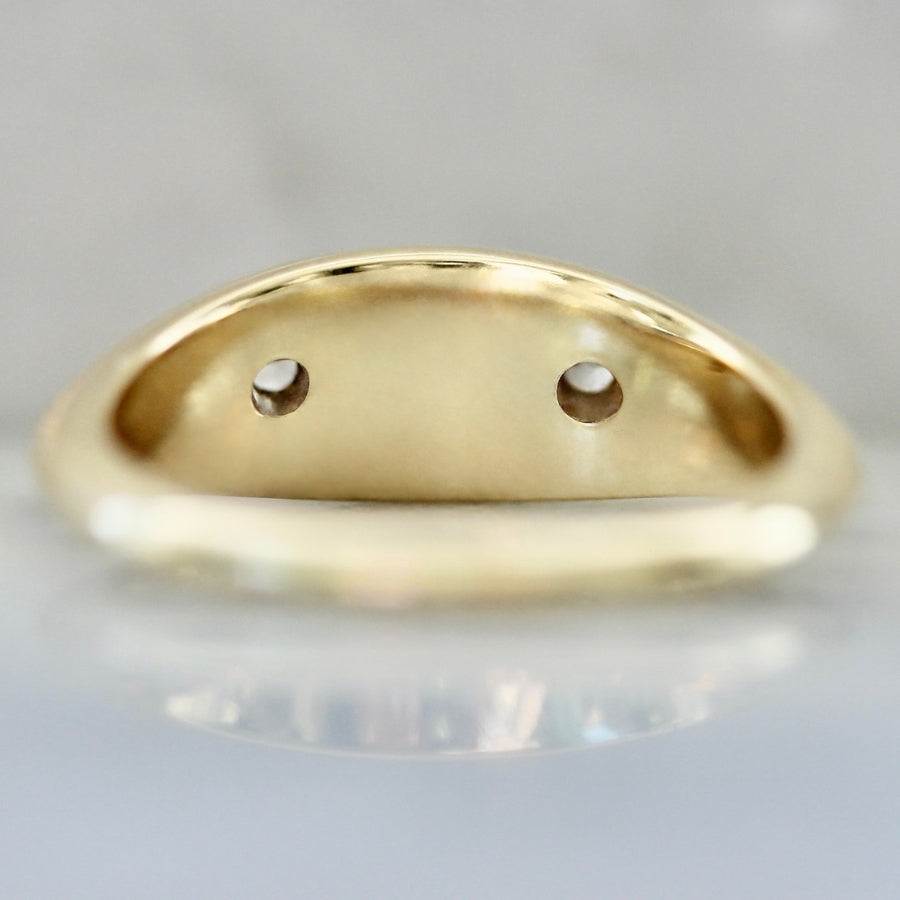 Everyday Wear Gold Ring, Solid Gold Band