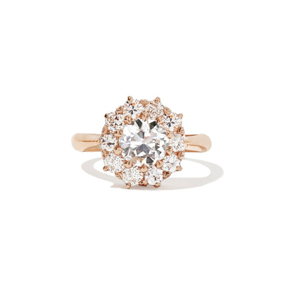 Flower Style Antique Vintage Ring
