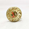 Vintage 1970's Real Flower Ring