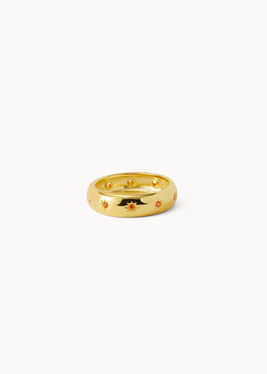 Flush_Setting_Gold_Band_Ring
