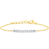 Four Prong Tennis Bracelet