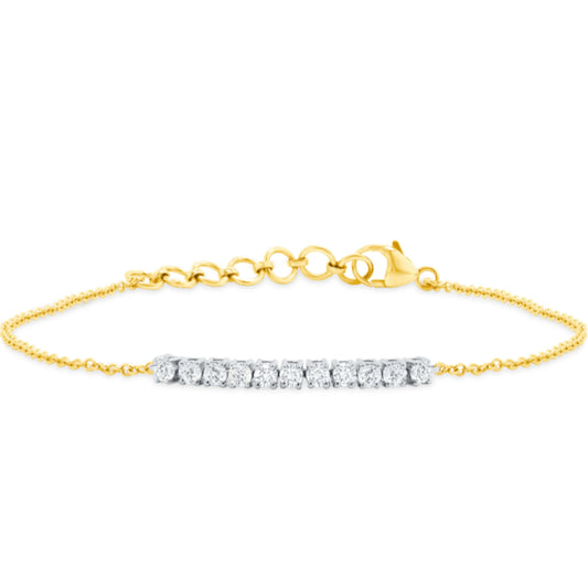 Four Prong Tennis Bracelet