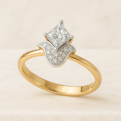 Full Eternity Ring for Women Anniversary Band for Wife Sparkling Band